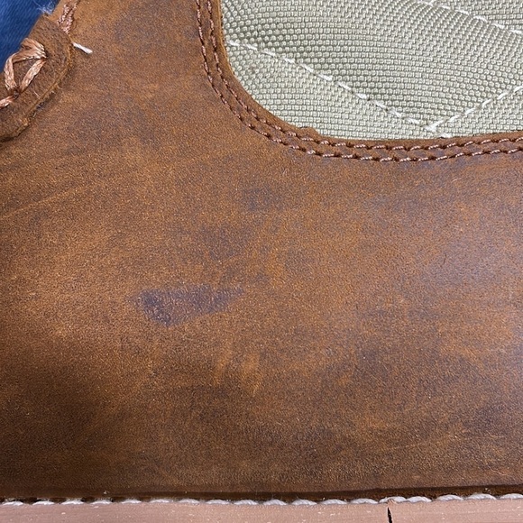 Twisted X Boots NWT Women’s 8” Wedge Sole Oiled Saddle and Tan Size 8 1/2 8.5 - Picture 15 of 15